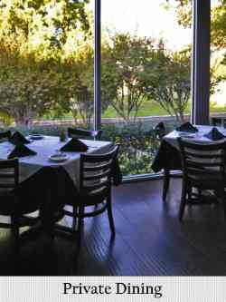 private dining rooms available at bruno's ristorante in irving, tx