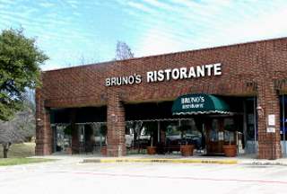 Bruno's Ristaurante storefront - Irving, TX